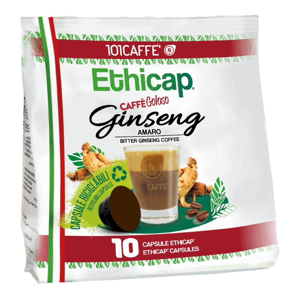 Ginseng Amaro | Pack of 10 capsules compatible with Ethicap®