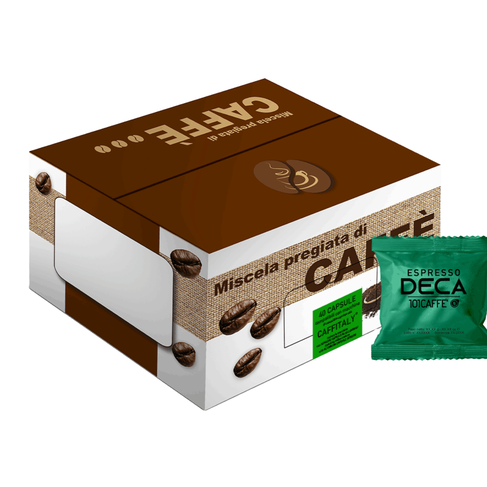 Espresso Deca | Paquet de 40 capsules compatibles Caffitaly®