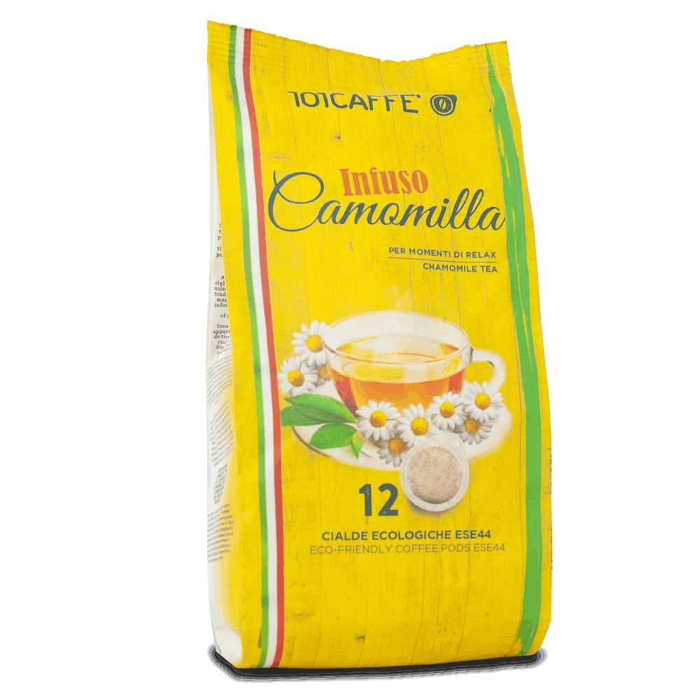 Fior di Camomilla | Paquet de 12 dosettes compatibles Dosettes Écologiques