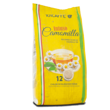 Fior di Camomilla | Paquet de 12 dosettes compatibles Dosettes Écologiques